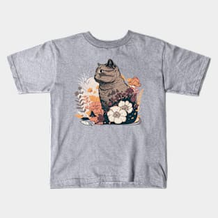 Whiskers & Petals Kids T-Shirt